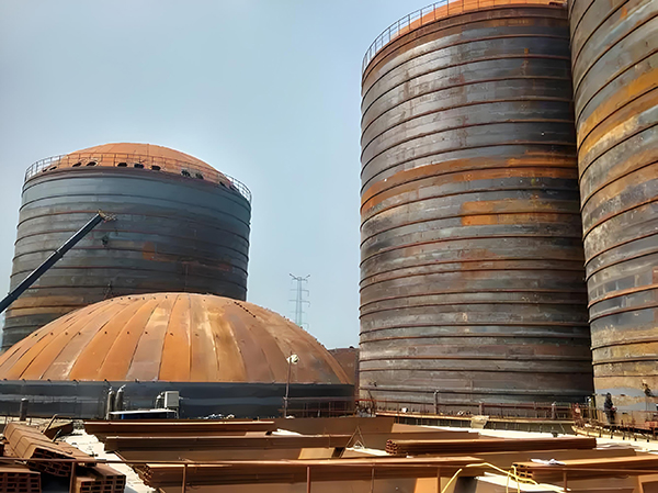 宁洱焦粉钢板仓